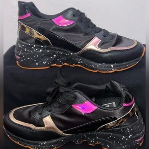 Beautiful multi color sneakers